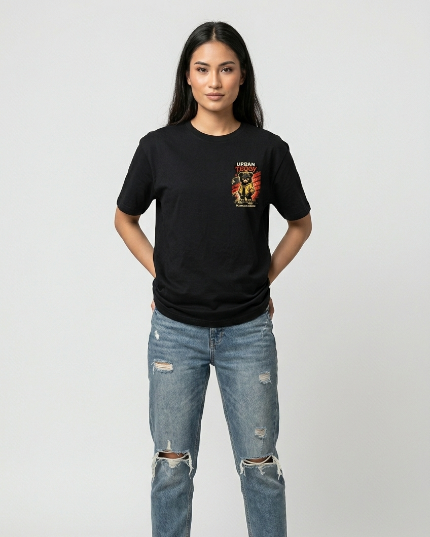 🏷️ Camiseta Urban Teddy Fearless & Savage