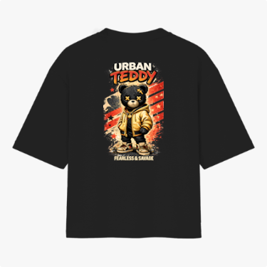 🏷️ Camiseta Urban Teddy Fearless & Savage