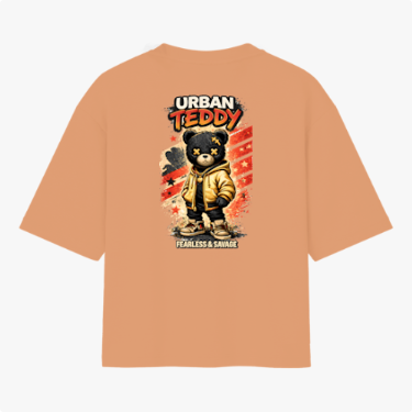 🏷️ Camiseta Urban Teddy Fearless & Savage
