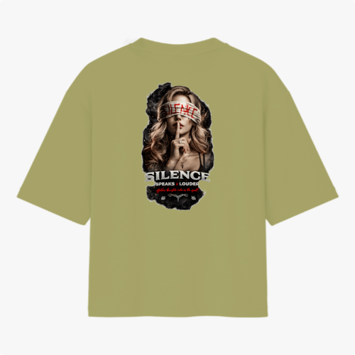 🏷️ Camiseta Silence Speaks Louder