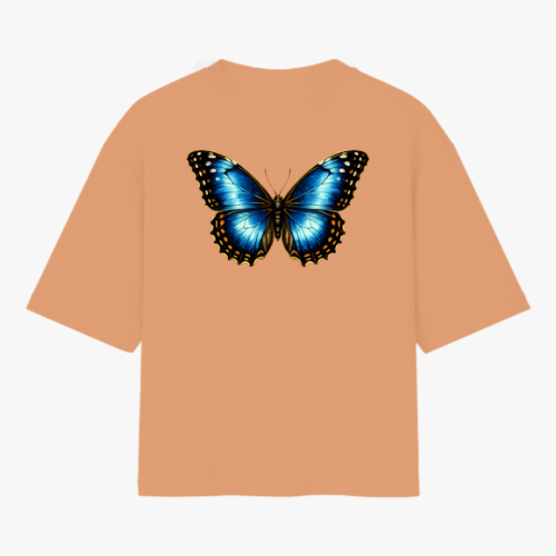 🏷️ Camiseta Borboleta Azul