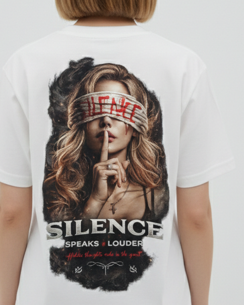 🏷️ Camiseta Silence Speaks Louder